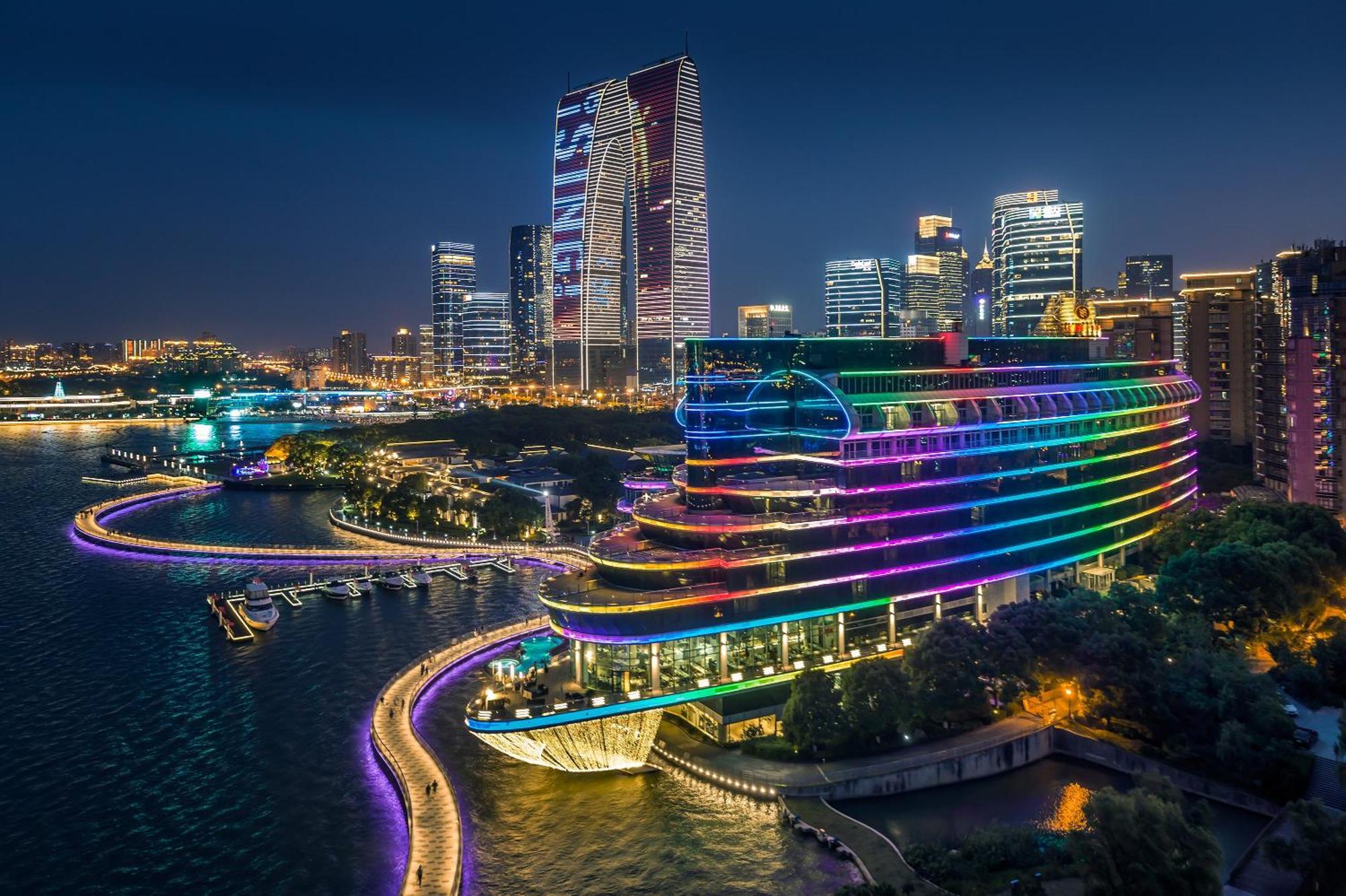 Crowne Plaza Suzhou By Ihg Otel Dış mekan fotoğraf